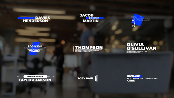 Modern Lower Thirds alt