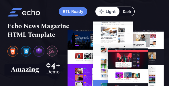 News HTML Website Templates | ThemeForest