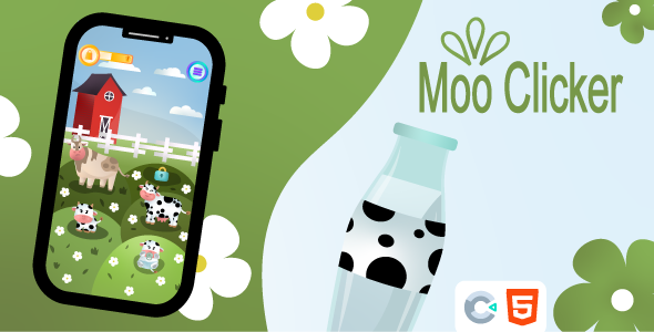 MOO CLICKER - HTML5 - Construct 3