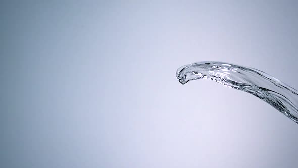 Water splash in midair, Slow Motion alt