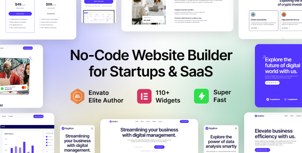 Read more about the article Applico – Startup & SaaS WordPress Theme
