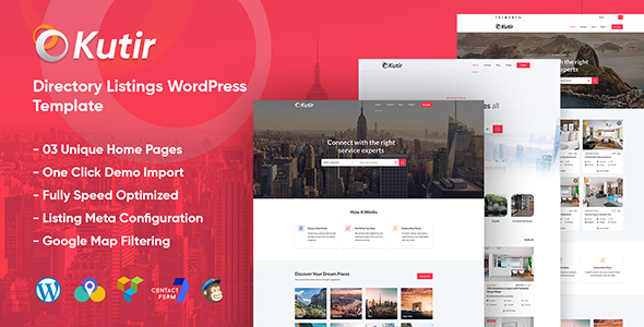 Introducing Kutir: Unleash the Power of Directory Listing with this Amazing WordPress Theme!