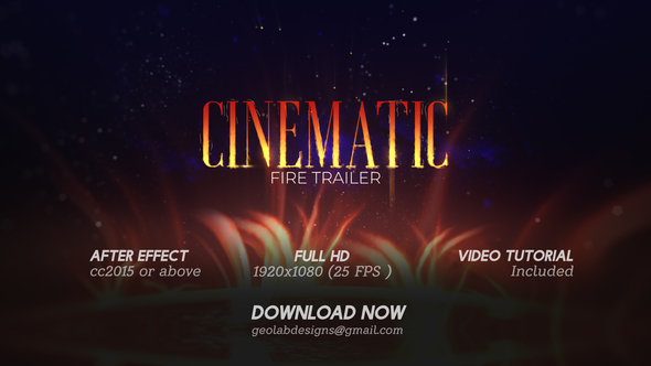 Cinematic Fire Trailer l Action Movie Trailer