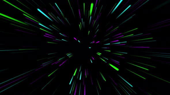 VJ Light Speed Rays background HQ 2160 4K