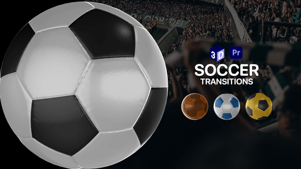 Soccer Classic Ball Transitions for Premiere Pro