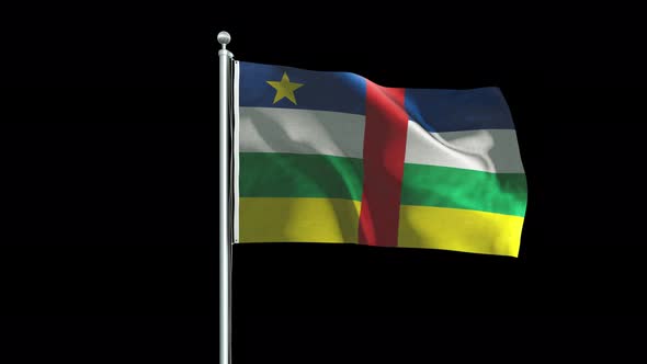 Central African Flag Big