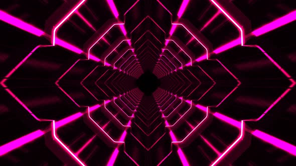 Hypnotic Lines Tunnel Background