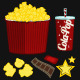 Popcorn Movie Items - GraphicRiver Item for Sale