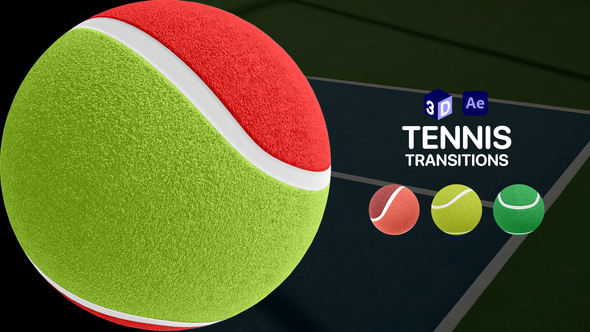 Tennis Ball Transitions for After Effects