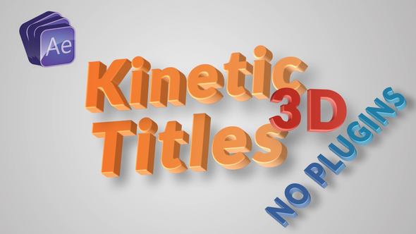 Kinetic 3D Titles