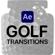 Golf Ball Transitions for After Effects - VideoHive Item for Sale