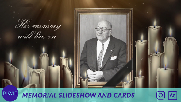 Memorial Slideshow and Cards