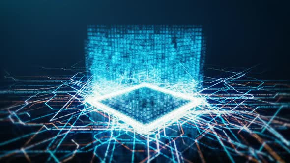 Binary CPU on Electronic Board