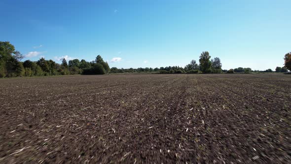 Plowed field