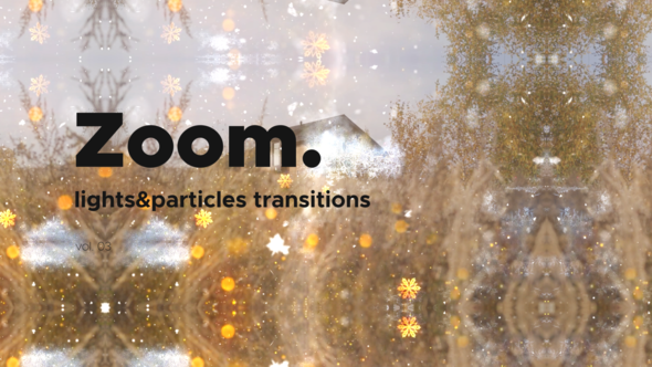 Lights & Particles Zoom Transitions Vol. 03 alt