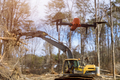Drones are being used by environmental services to monitor uprooting trees in a construction site - PhotoDune Item for Sale