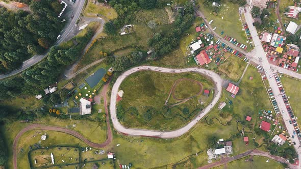 Go Karts playing around in Mexico city forest