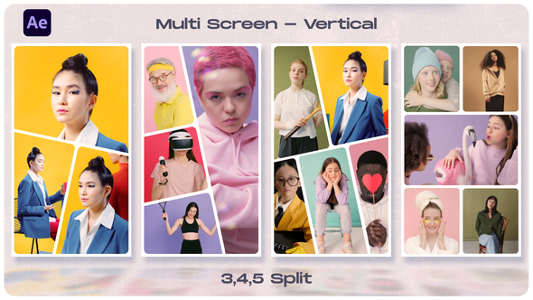 Multi Screen - Split Screen - Vertical