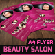 Beauty Salon - A4 Flyer - GraphicRiver Item for Sale