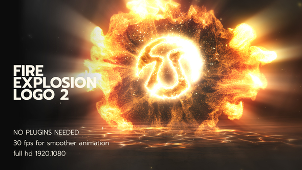 Fire Explosion Logo 2