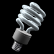 Rotating CFL Compact Fluorescent Lightbulb & Alpha - VideoHive Item for Sale
