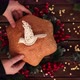 Star shaped Christmas bread - VideoHive Item for Sale