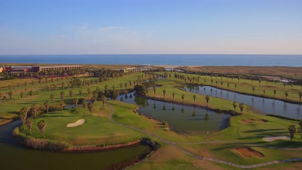 Green Golf Courses By the Sea