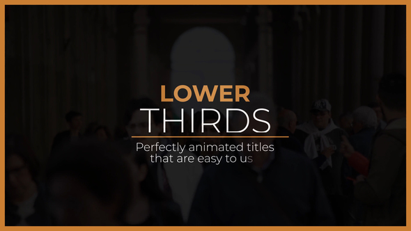 Modern Lower Thirds | FCPX