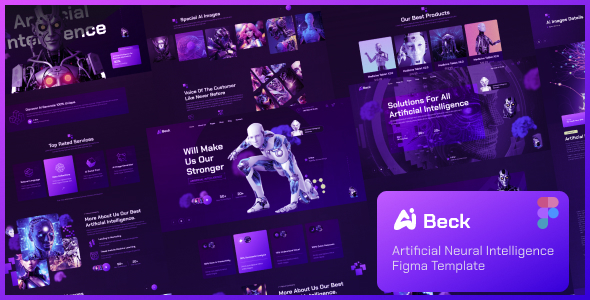 AiBeck - Artificial Intelligence Figma Template