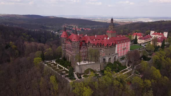 Ksiaz Castle in Poland Lower Silesia