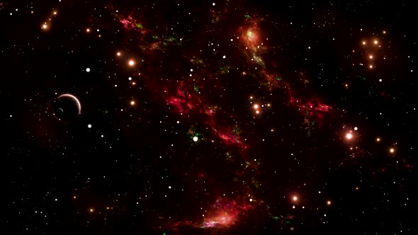 Space Nebula / Videohive, Motion graphics, Backgrounds, Space