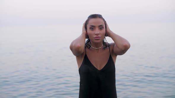 Portrait of a Girl on the Sea