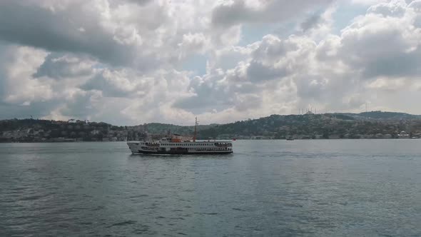 Ship And Bosphorus