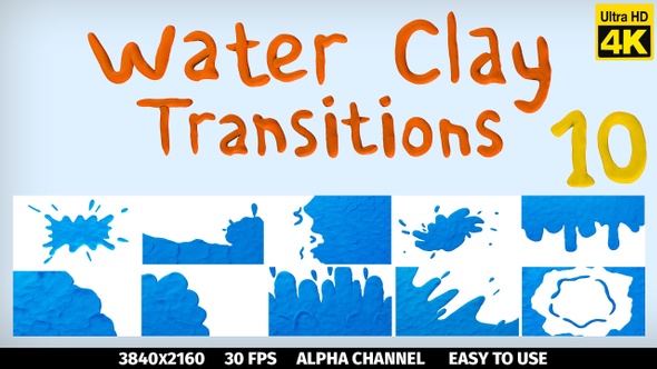 Water Clay Transitions
