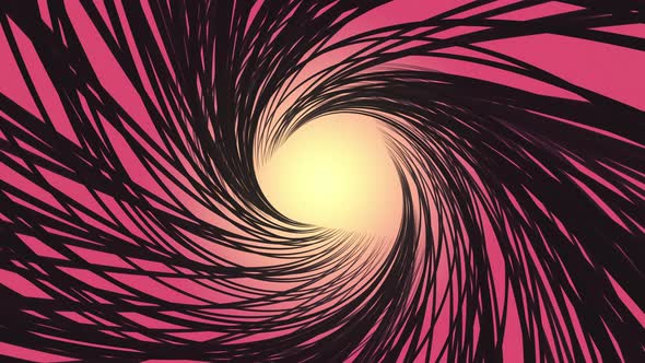 VJ Spiral, Anime Style Particles, Portal, Tunnel Zoom = Abstract Animation