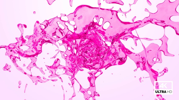 Pink Water Splash alt