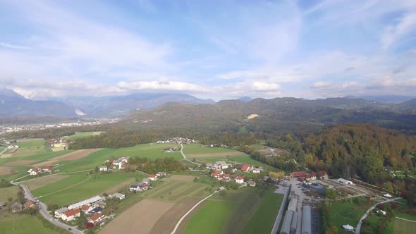 Mountain Landscape In Slovenia