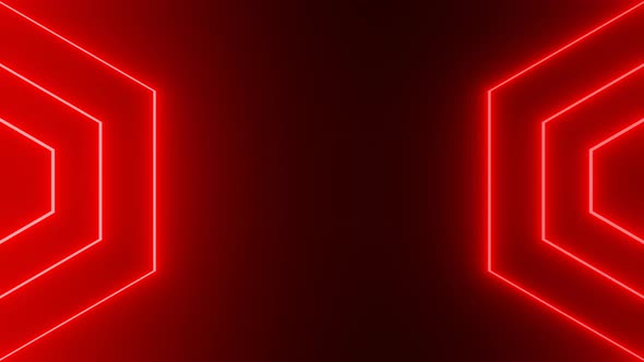 Red and Blue Flashing Neon Lines Led Animation alt