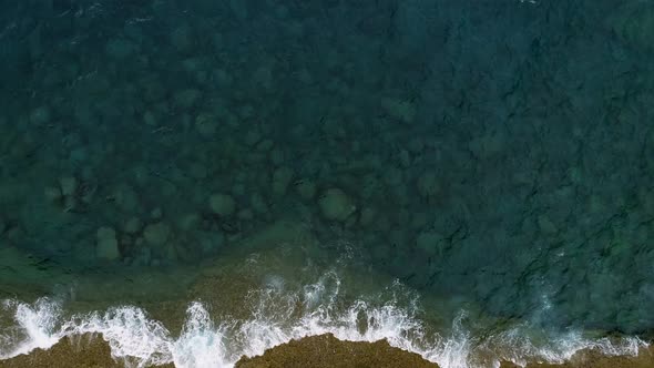 Cliffs of Playa de Los Morteros, Tenerife, Spain, Atlantic Ocean