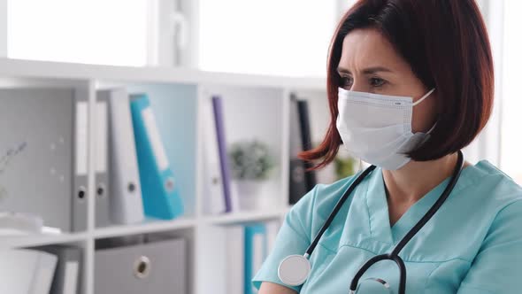 Woman Doctor in the Clinic