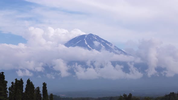 Mount Fuji Timelapse Japan