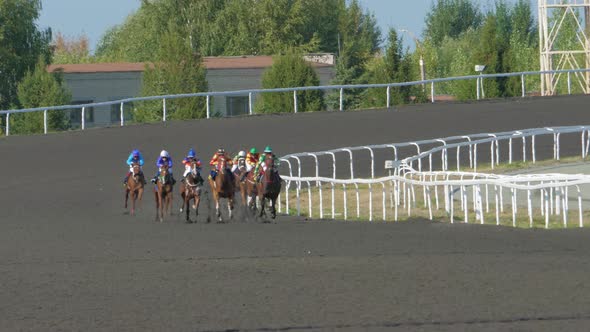 Riders Compete in Equestrian Sport