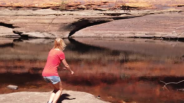 Watarrka National Park Waterhole