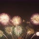International fireworks festival display at night. Variety of colorful fireworks in holidays - VideoHive Item for Sale
