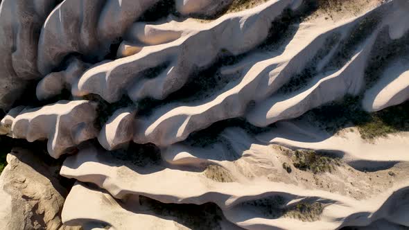 Best Cappadocia Textures aerial view 4 K Turkey