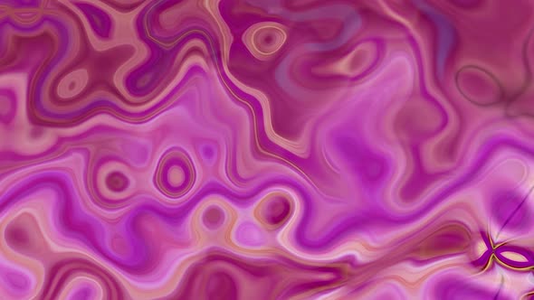 pink color trendy wavy background. Abstract water liquid animation