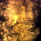 Yellow Particles Moving - VideoHive Item for Sale