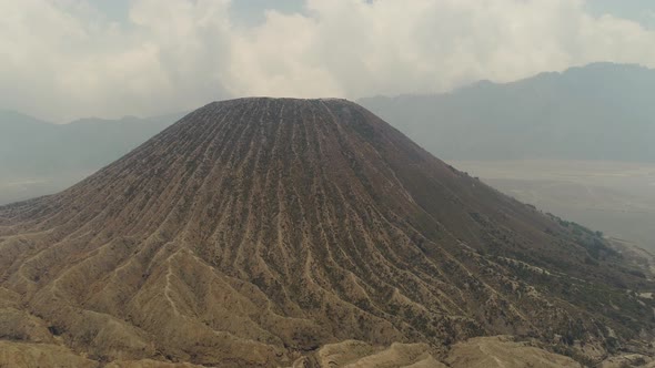 Mountain Landscape with Volcano