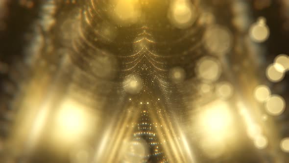 Golden Awards Bokeh Background 4K