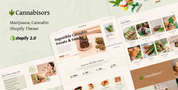 Cannabisors - Medical Marijuana, Cannabis Shopify Theme